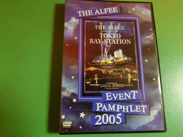THE ALFEE TOKYO BAY-STATION event pamphlet 2005 $304.50 - PicClick CA