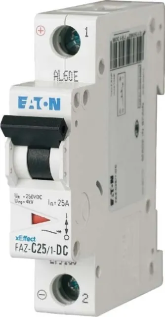 Interruttore di protezione linea Eaton FAZ-C10/1-DC IP20 interruttore LS protezione 279126