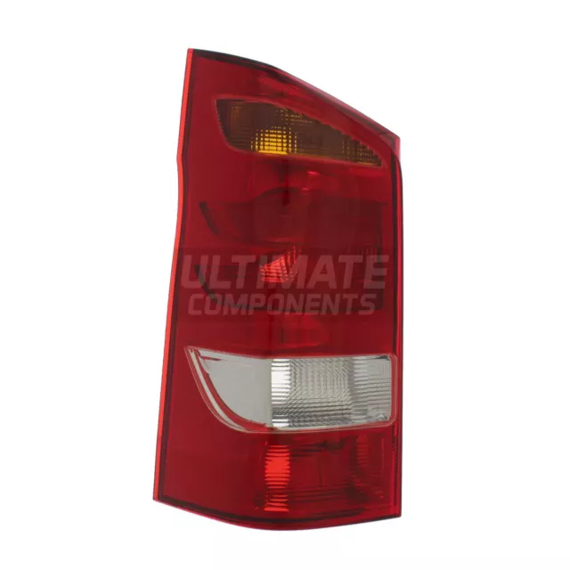 Mercedes Vito W447 MPV 2015-2020 2 Door Rear Tail Light Lamp Passenger Side Left