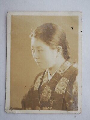 Vintage Photograph 1930-40s - Japanese Lady - Ey03230