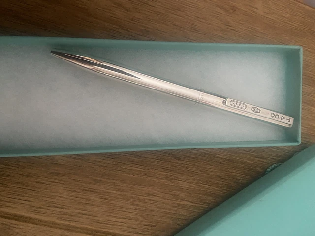 tiffany 1837 ball pen sterling silver