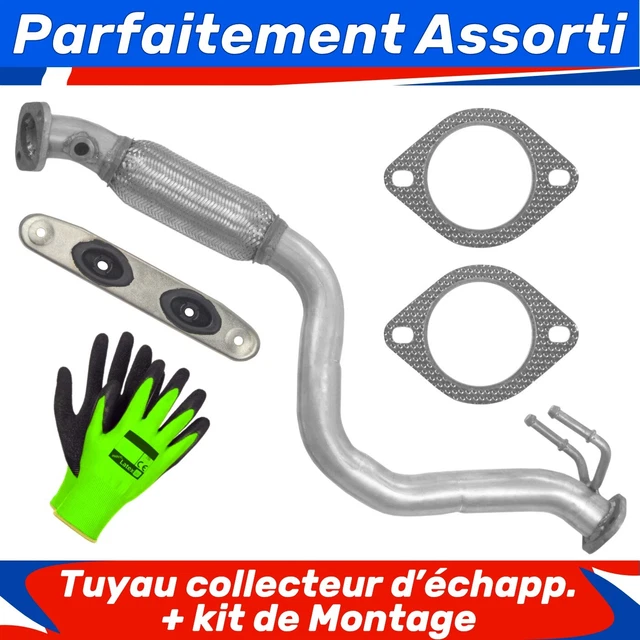 Tuyau Collecteur échappement Pour Volkswagen Scirocco 1.4 TSI 08-17 - Acier