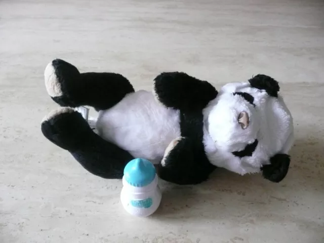 ***Furreal Newborn B&W Panda Bear Cub Electronic Interactive Pet Toy***