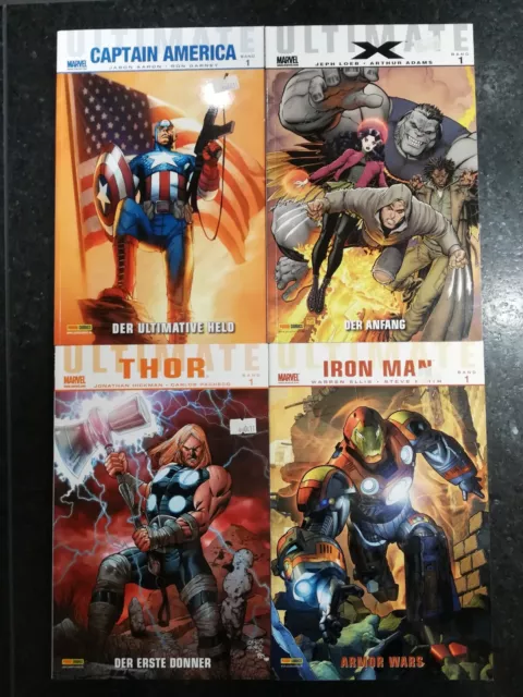 Ultimate Thor, Captain America, Iron Man, X, Marvel, Panini Comics