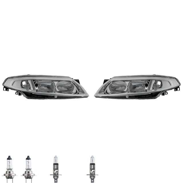 Johns Fari Alogeni Compatibili Con Renault Laguna II B56/K56 (05/98-03/01) - Set H7 H7 Sinistro E Destro