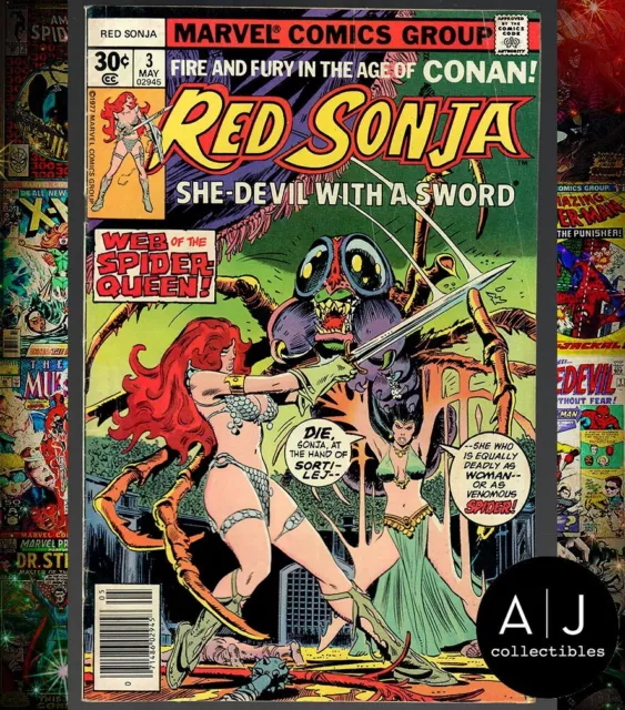 Red Sonja #3 VG/FN 5.0 1977 Marvel Comics