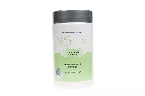 NS-101 Extreme White Acrylic Nail Powder / Polymer 660g