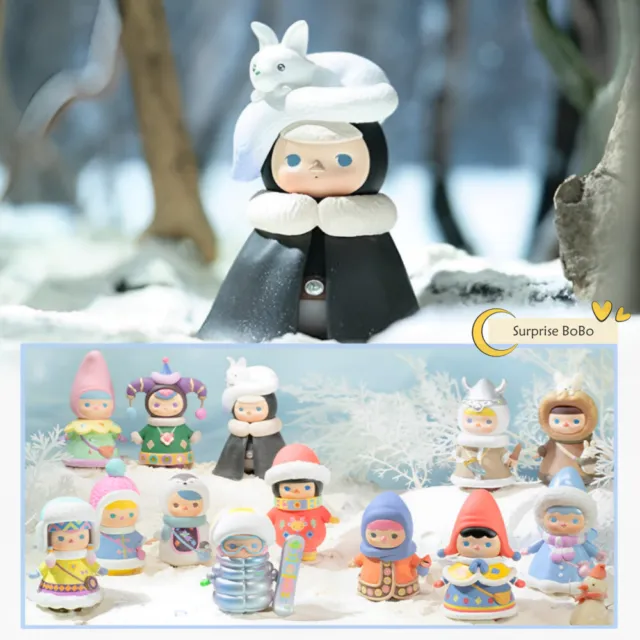 POP MART PUCKY Elf Winter Babies Series Blind Box Confirmed Figure Hot Toy Gift