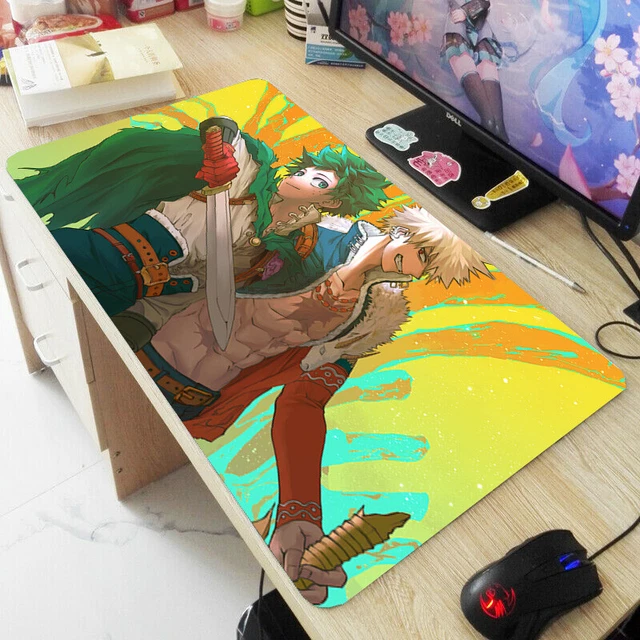 boku no hero academia Anime Desk Mouse Pad Mat Large Keyboard Mat 40X90cm