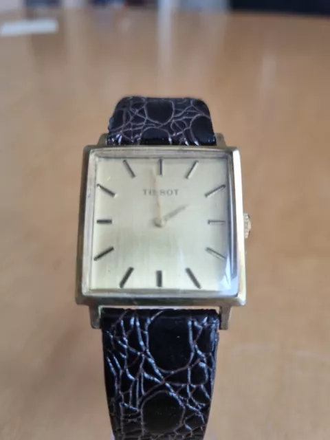 Sehr Schöne Und Seltene Vintage Tissot  Herrenarmbanduhr