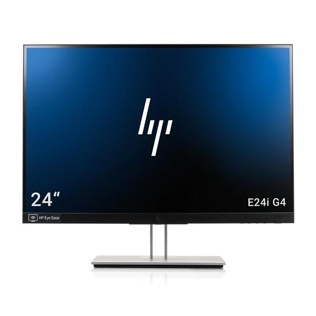 HP E24i G4 61cm 24" TFT-Monitor LED WUXGA IPS Pivot HDMI DP USB Silber A-WARE