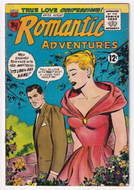MY ROMANTIC ADVENTURES 125 (1962 ACG) Ken Bald C, Scarce; 1 CGC; VG+ 4.5