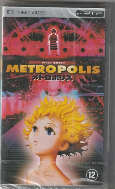 umd videp psp film METROPOLIS ANIMATION AUDIO FRANCAIS ANGLAIS JAPONAIS