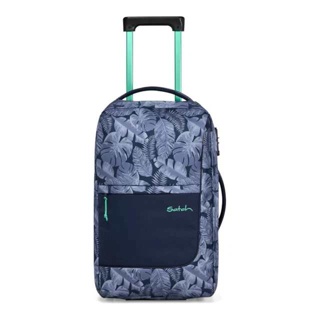 Satch - Cabin Size Trolley Flow S - Tropic Blue