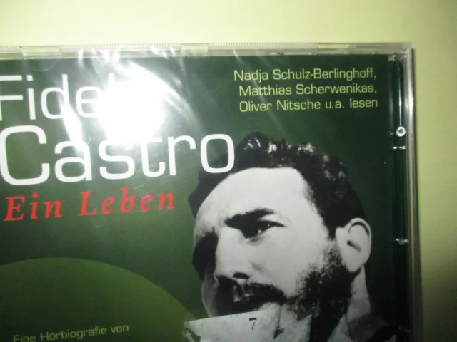 FIDEL CASTRO - HÖRBIOGRAFIE / CD (HÖRBUCH) - NEU noch eingeschweißt
