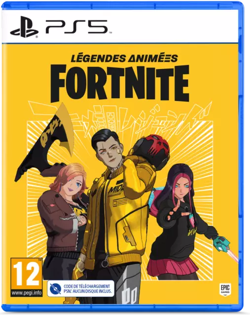Fortnite Légendes Animées PS5 (code de téléchargement) Neuf