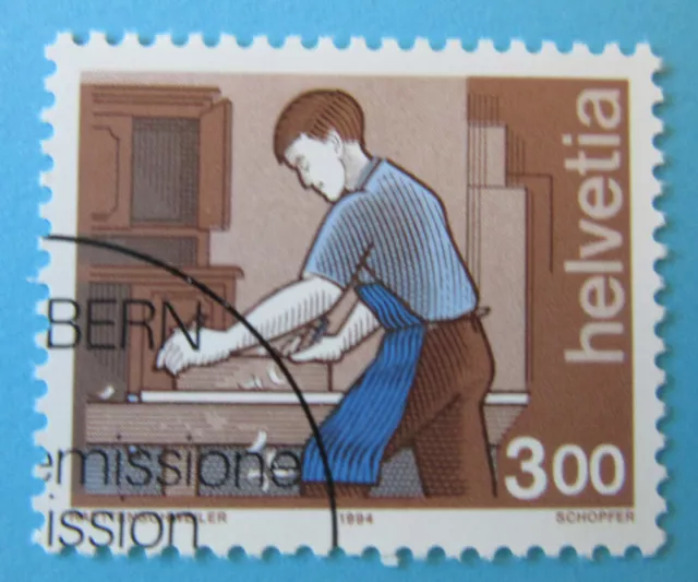 Schweiz 1994 - Freimarke: Mensch und Beruf - mit Ersttagsstempel - Mi.Nr.1533