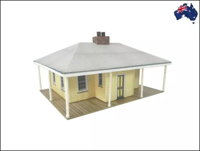 HO Scale Australian QR WEATHERBOARD STATION MASTER'S HOUSE