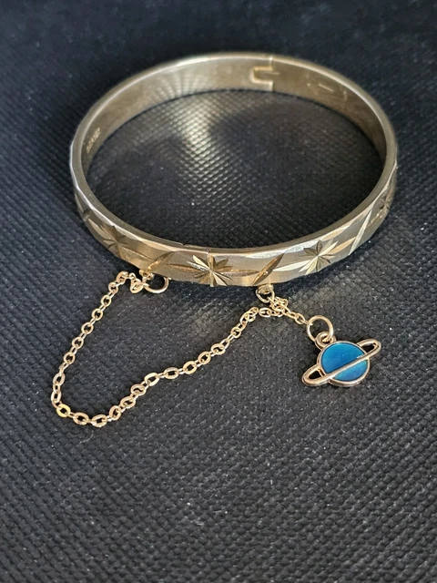 HINGED RGP 18K Rolled Gold Bracelet £21.52 - PicClick UK