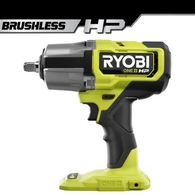 Ryobi 18V ONE+™ HP Brushless 4-Mode High Torque Impact Wrench 1600Nm (Body Only)
