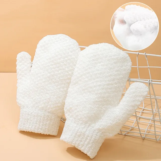 1 pezzi doccia esfoliante guanti bagno spa doccia massaggio a mano scrub