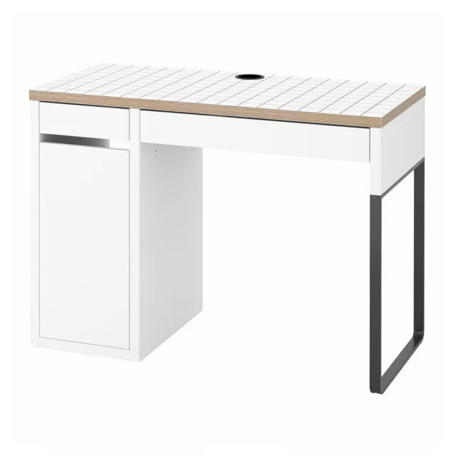IKEA MICKE escritorio 105x50x75 cm blanco/antracita