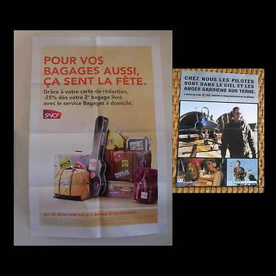 Affiche Armée De L'Air - Poster Multicolore Papier - Neuve Sous Emballage