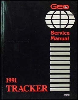 1991 Geo Tracker Repair Shop Manual Original