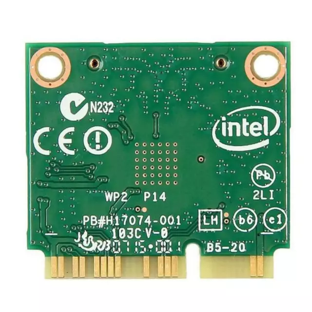 per scheda Intel 7260HMW dual band wireless-AC 7260 867 Mbit/s Wifi PCI-E Ψξ 3