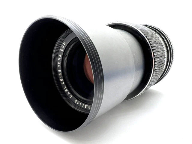 Carl Zeiss Jena DDR MC Sonnar 3.5 135 Objektiv M42 Foto Kamera Camera Lens Zoom