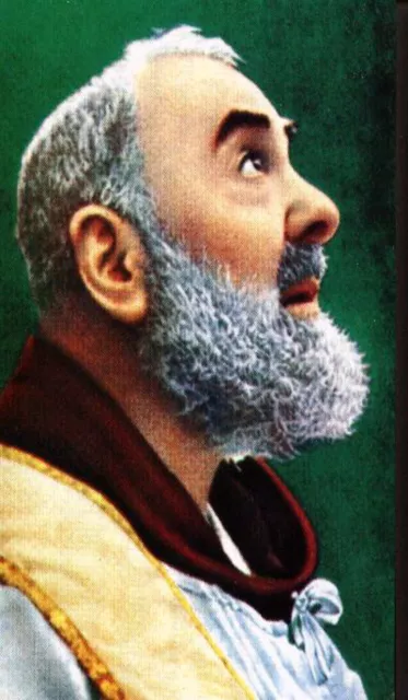 Santino Holy Card Padre Pio