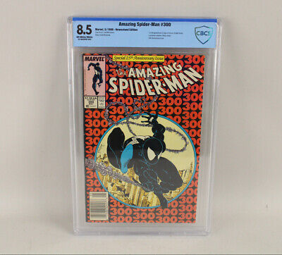 Amazing Spider-Man #300 1988 Newsstand Ed. 1st App Venom Todd McFarlane CBCS 8.5