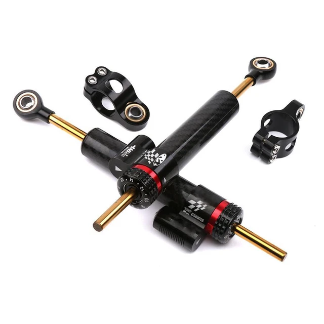 CNC Aluminum Steering Damper Stabilizer Motorcycle Linear Safety Control Parts