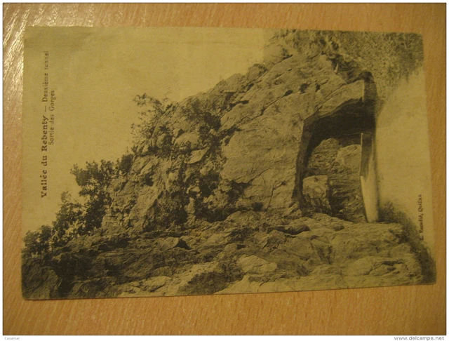 Rebenty Vallee Pays De Sault Tunnel Gorges Post Card Aude France