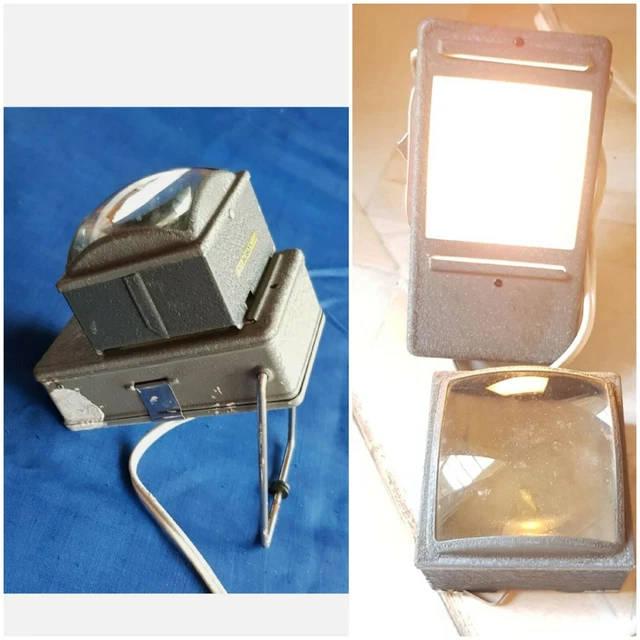Ancienne visionneuse de diapositives, marque Coror, années 60