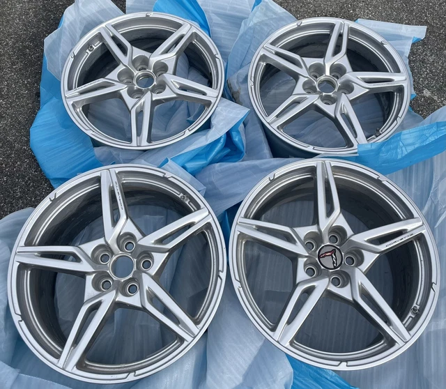 NEW 2023 CHEVY Corvette Stingray C8 Wheels Rims Tires 20” 19” OEM 5x120