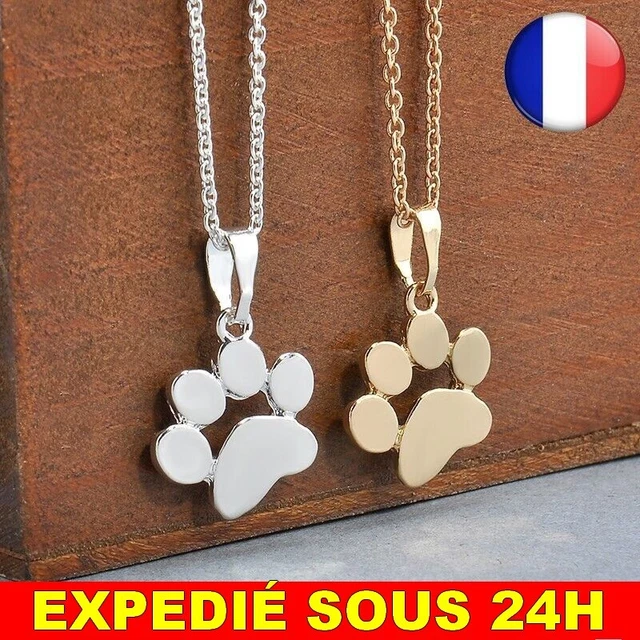 Pendentif Collier Vintage Doré Avec Cabochon Rose En Forme De Chaise - Bijou Fantaisie - Occasion