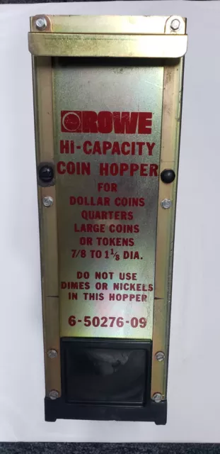 Rowe High Capacity Coin Hopper 6-50276-09 For Bc-1200 , Bc-1400 Changer