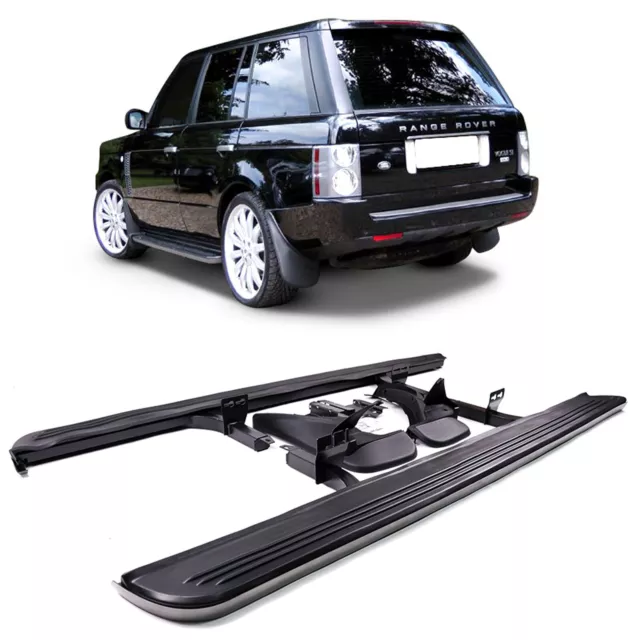 For Range Rover Vogue L322 2002 - 2013 Side Step Running Boards Oe Style Only 2