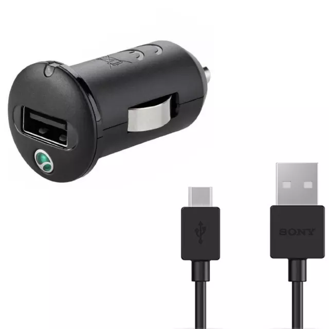 In-Car Charger For Sony Xpeira XA,Z5,M4,Z3,SL,T,TX,J,V,E,Z1,Z2, Z5 Mini AN400