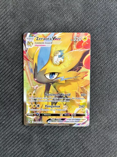 Carte Pokémon Zeraora VMAX GG42/GG70  EB12.5 Zénith Suprême NEUF FR ⭐️