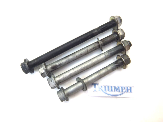 Triumph Sprint S.1050 Posteriore Montaggio Motore Bulloni come Mostrato 2006 -