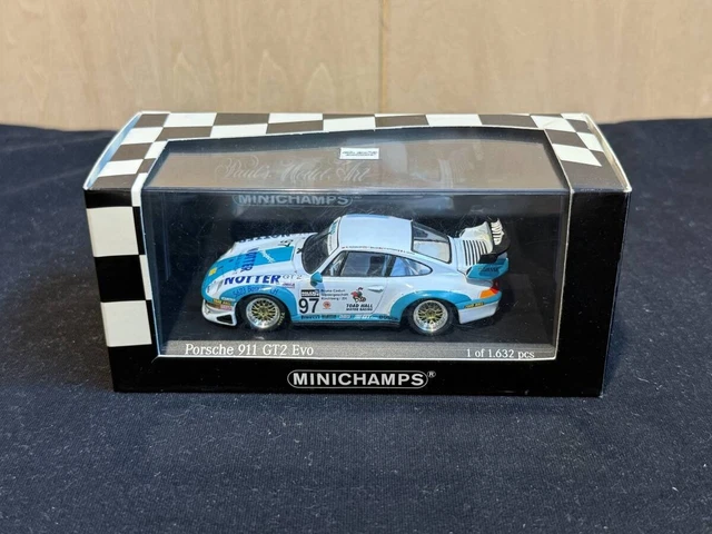 Kess 1:18 - 1 - Model sports car - Porsche 911 (993) GT1 Alméras