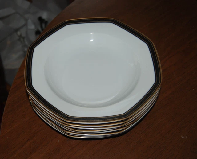 christopher stuart china black dress Lot Of Christopher Stuart Y009 Black Dress Fine China Plates, Cups, And More