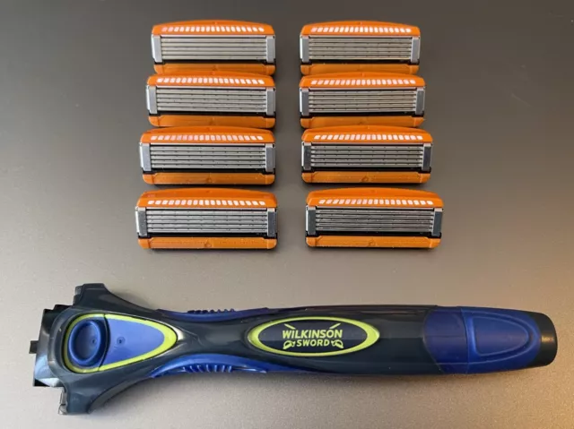 Wilkinson Sword Schick Hydro 5 Mens Razor Blades and Power Select Handle