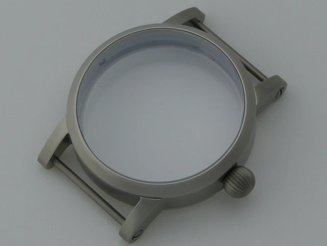 Boîtier De Montre 41mm Pour Mouvement ETA Unitas 6497/6498 - Couleur Or Rosé - Verre Saphir - Marque Pure Mécanique