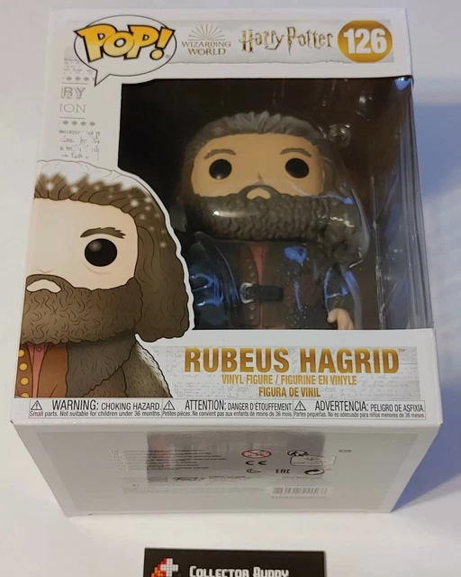Funko Pop! Harry Potter 126 Rubeus Hagrid 6" Supersized Pop Vinyl Figure FU51156