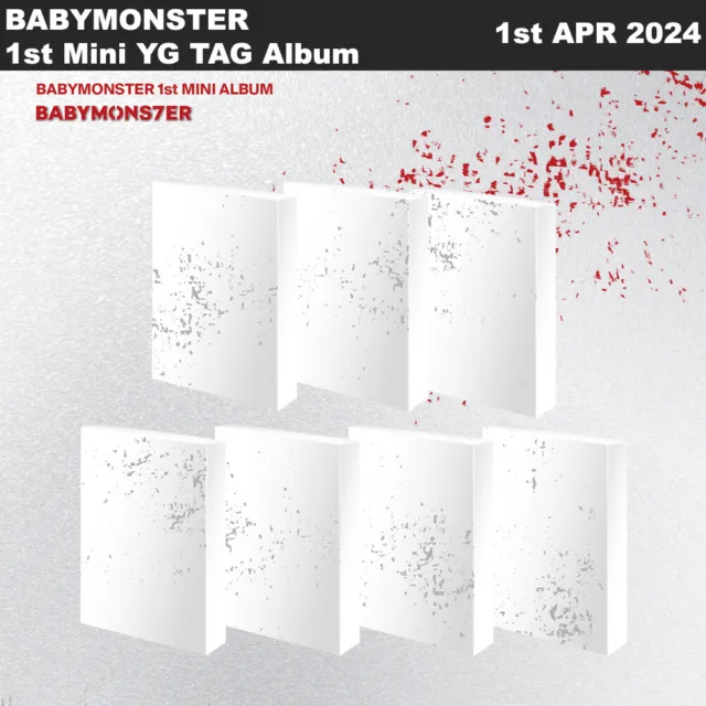  [Ktown4u Special Gift] (CHIQUITA Ver.) BABYMONSTER - 1st MINI  ALBUM [BABYMONS7ER] (YG TAG ALBUM VER.)