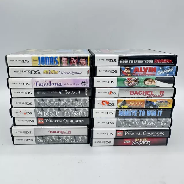 Nintendo DS Games Complete Carts Fun You Pick & Choose Video Games