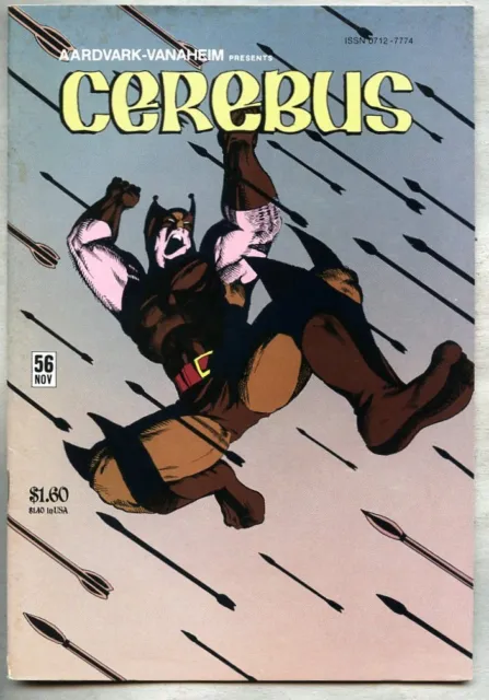 Cerebus The Aardvark #56-1983 fn+ 3rd Wolveroach / Dave Sim Jim Valentino